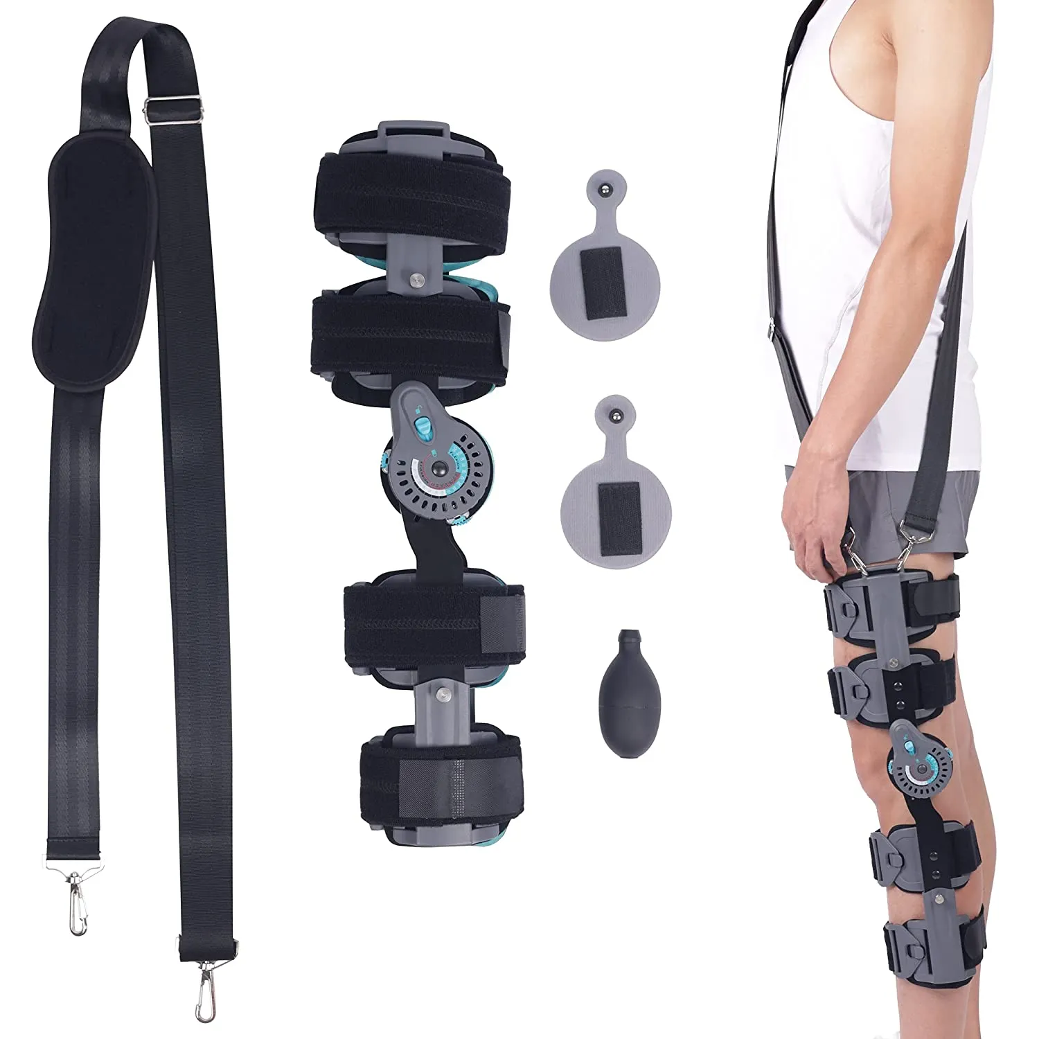 ROM Post OP Hinged Knee Brace