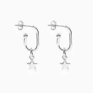 Roma Star Earrings (Silver)