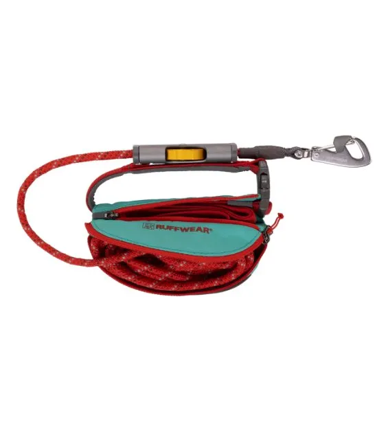 Ruffwear Hitch Hiker™ Adjustable & Multi-Use Dog Leash (Aurora Teal)