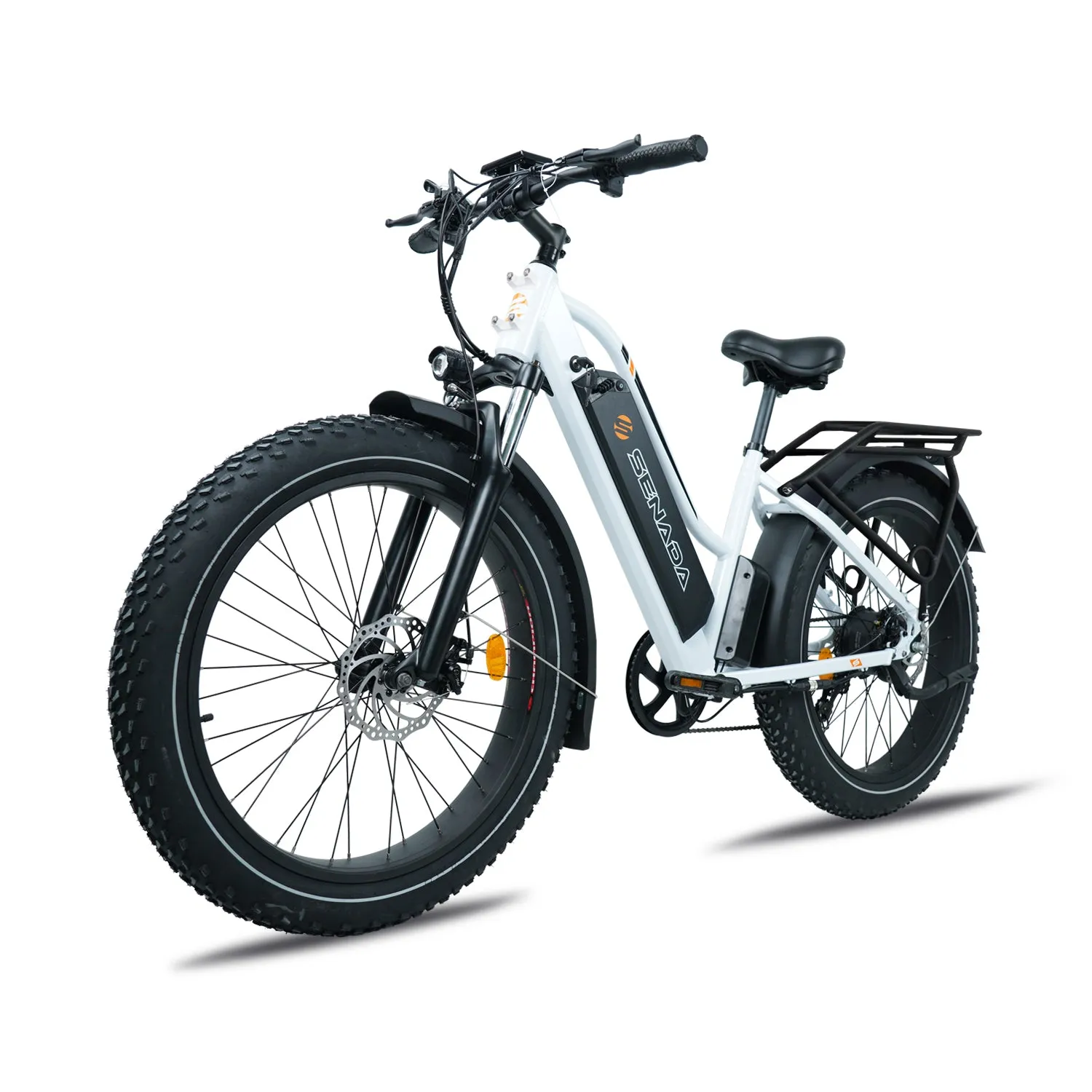 Senada HERALD 1000W 48V 21AH 26" Step Thru All Terrain Fat Tire Electric Bike