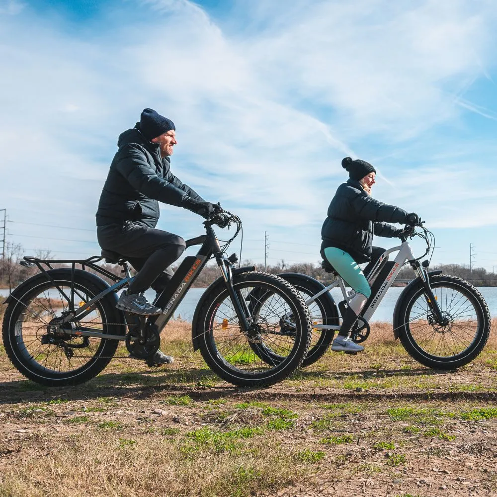 Senada HERALD 1000W 48V 21AH 26" Step Thru All Terrain Fat Tire Electric Bike