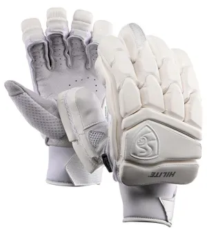 SG Hilite White Batting Gloves