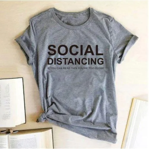 Social Distancing  Women T Shirts