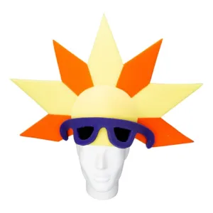 Sun with Glasses Hat