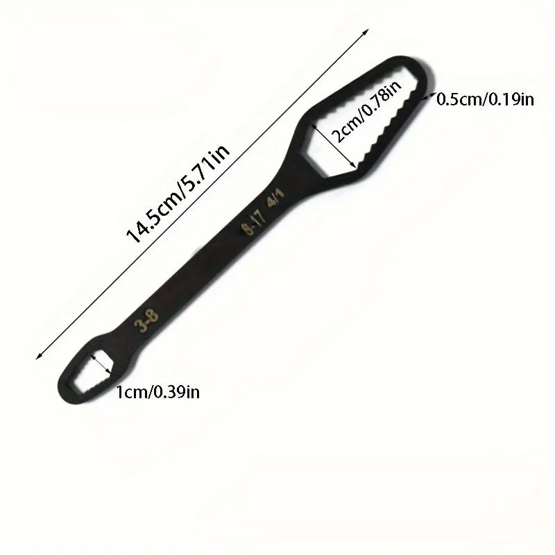 Universal DoubleHead Torx Wrench  Adjustable 317mm Upgrade Toolbox