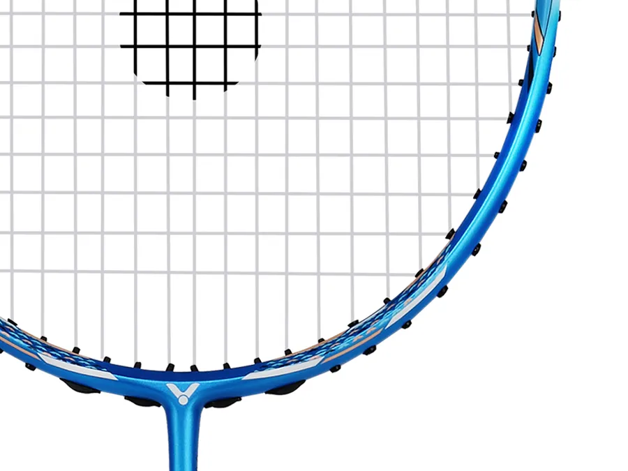 Victor Jetspeed S 12TD F Strung Badminton Racket [Blue] JS-12TD F