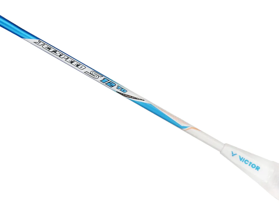 Victor Jetspeed S 12TD F Strung Badminton Racket [Blue] JS-12TD F