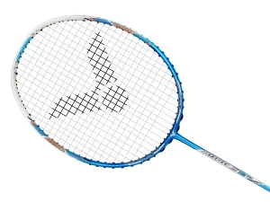 Victor Jetspeed S 12TD F Strung Badminton Racket [Blue] JS-12TD F