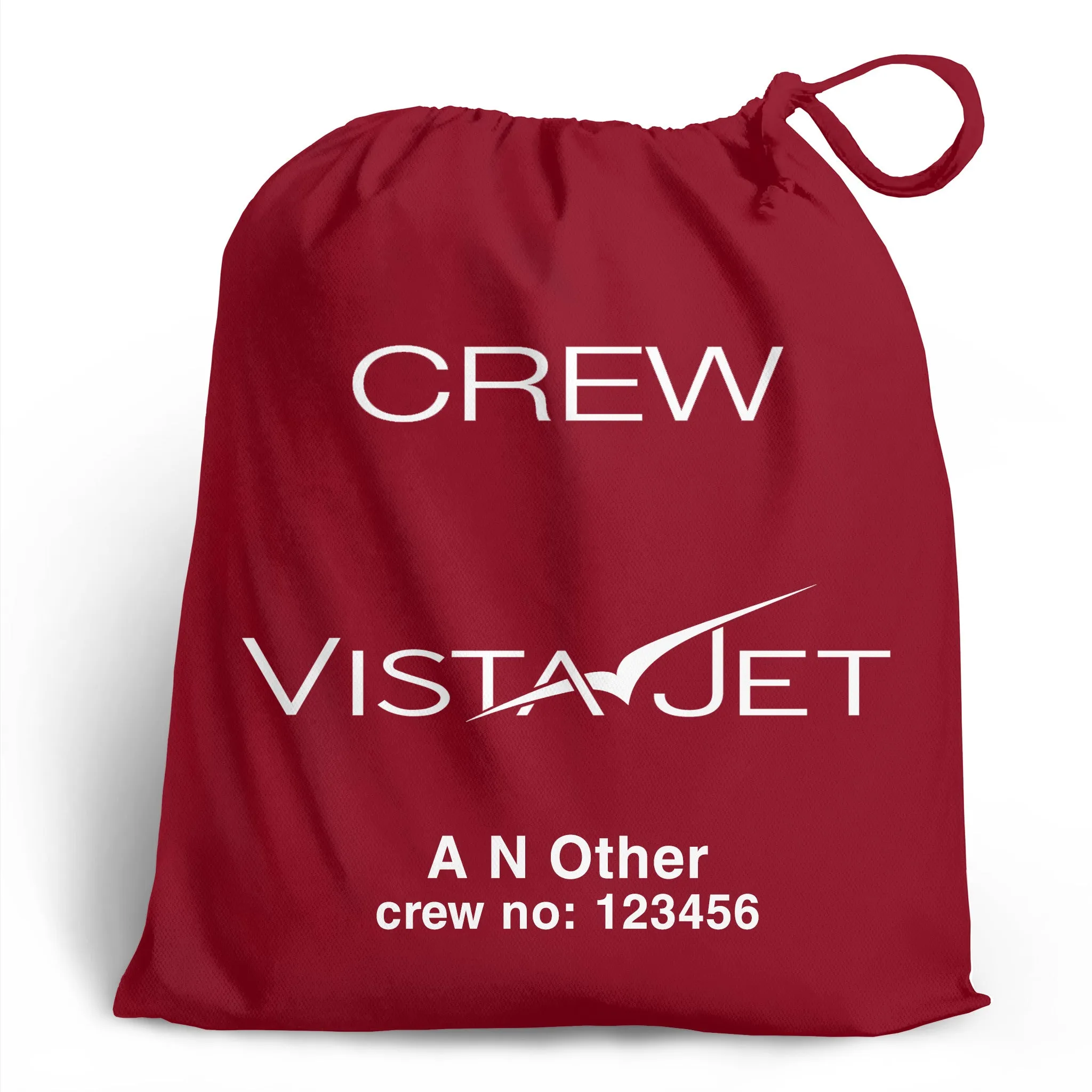 VistaJet Logo Personalised Shoe Bag