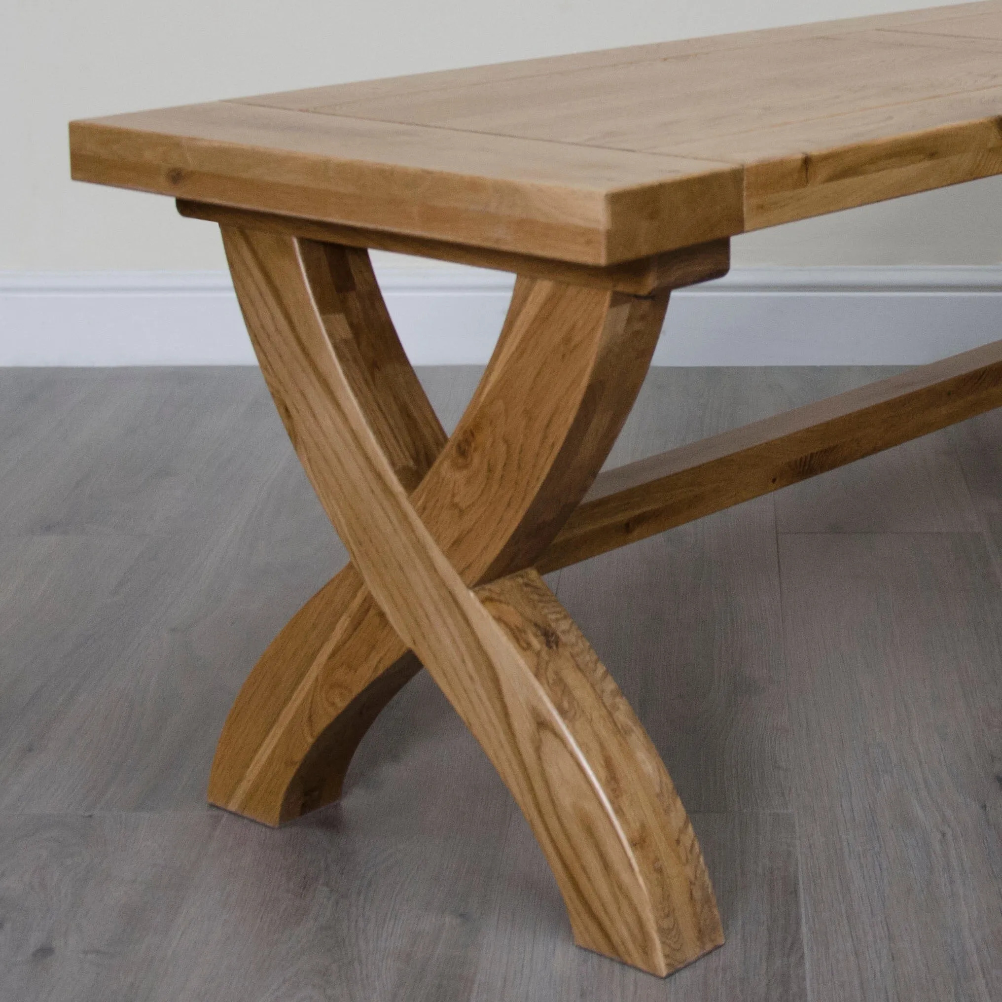 Warwick Oak X Leg Bench