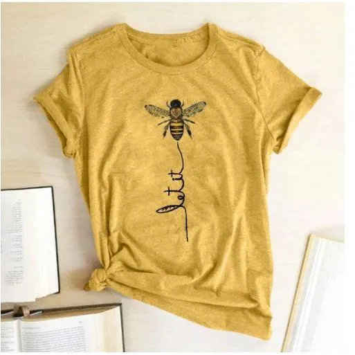 Women Let It Bee T shirts