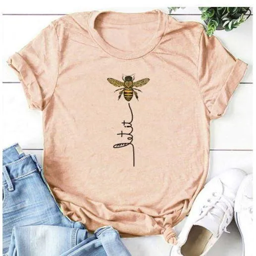 Women Let It Bee T shirts