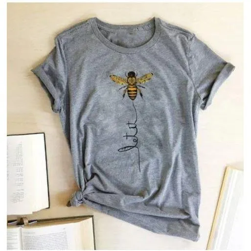 Women Let It Bee T shirts