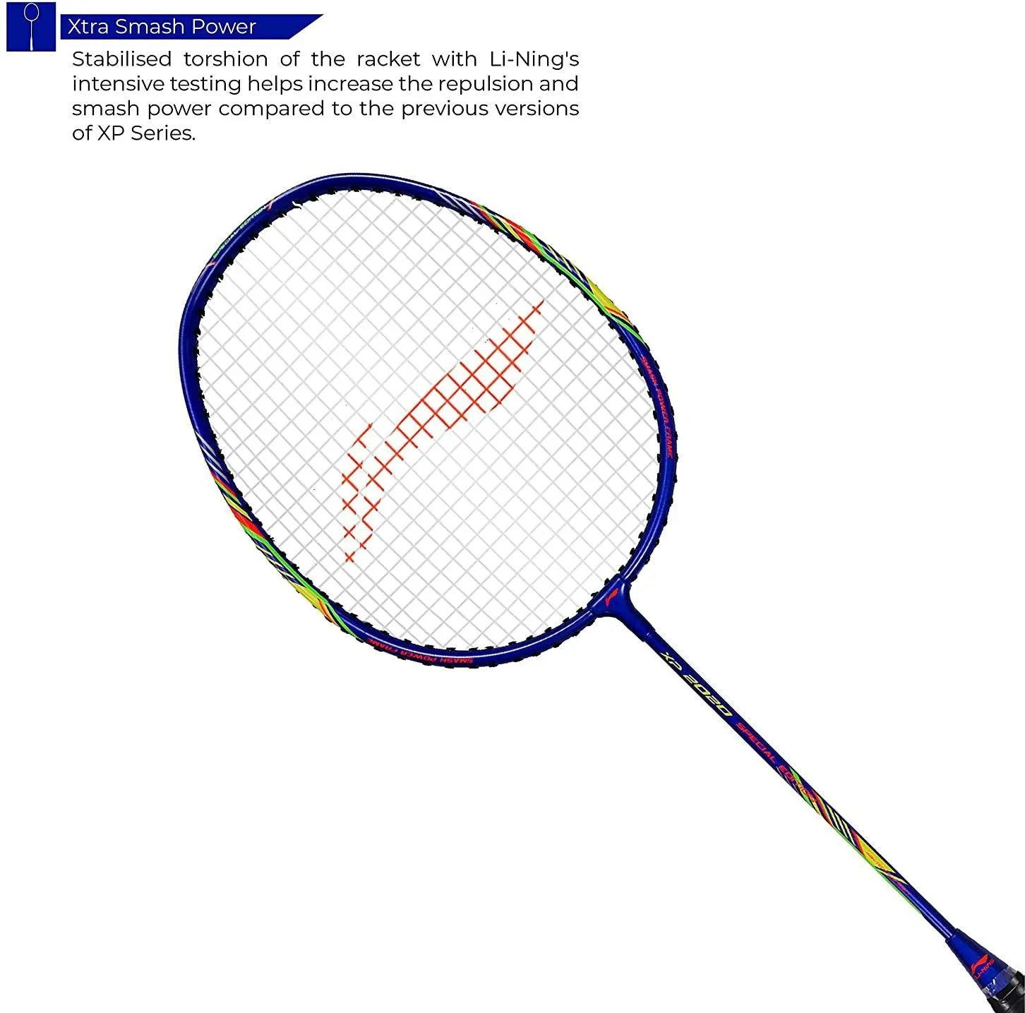 XP 2020 Special Edition Blend Strung Badminton Racquet - Pack of 46 Grip