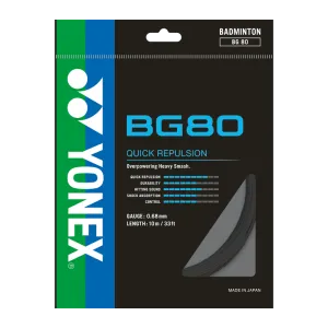 Yonex BG 80 Badminton String - 10m