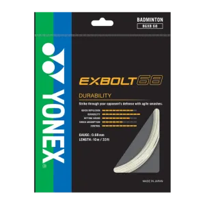 Yonex Exbolt 68 Badminton String - 10m